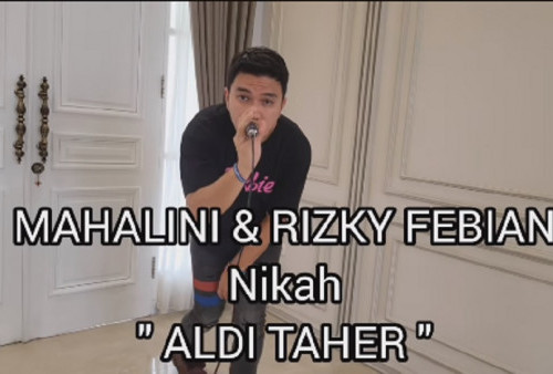 Aldi Taher Ciptakan Lagu untuk Pernikahan Rizky Febian dan Mahalini, Band Slipknot dan MUI Ikut Ditag
