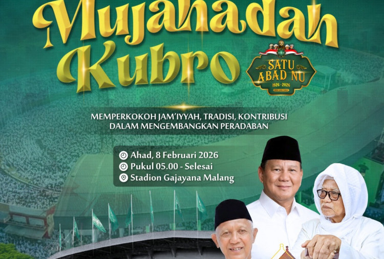 Prabowo Dijadwalkan Hadiri Mujahadah Kubro 1 Abad NU di Malang, Stadion Gajayana Bakal Memutih