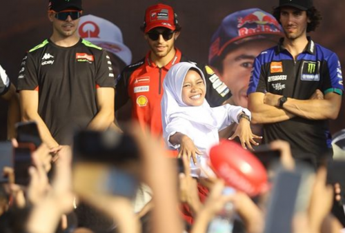 Nama Azizah MRDS Viral di MotoGP Mandalika, Ada Apa?