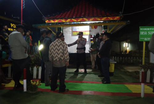 Meriahkan Hari Bhayangkara, Sat Binmas Polres Lampura Gelar Lomba Pos Kamling