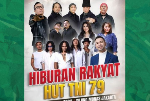 Hiburan HUT ke-79 TNI 5 Oktober 2024: Ada Slank, Dewa 19, Ari Lasso, Hingga NDX A.K.A