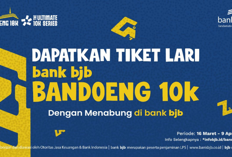 Bank bjb Hadirkan Promo Spesial Bandoeng 10K, Lari Seru Sambil Menabung