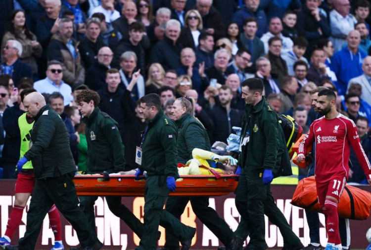 Cedera Mamardashvili Perparah Krisis Kiper Liverpool di Derbi Merseyside