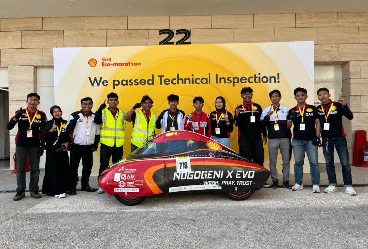 Bikin Bangga Indonesia, Nogogeni ITS Team Sabet Juara 2 Shell Eco-marathon Qatar 2026
