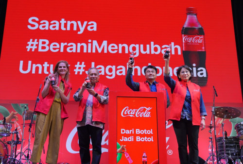 Dari Botol jadi Botol, Coca-Cola Luncurkan Botol 100 Persen rPET di Indonesia