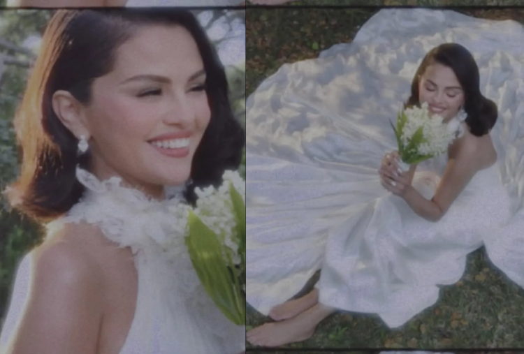 Gaya Gaun Pengantin Selena Gomez Jadi Sorotan, Elegan tapi Simple