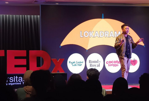 TEDx Unair Hadirkan Bayu Skak dan Asisi Suhariyanto, Bicara Soal Passion dan Pride