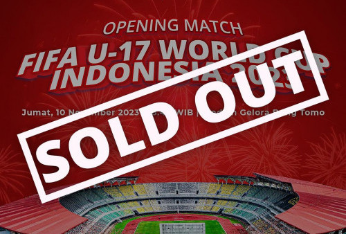 38 Ribu Tiket Sold Out! Timnas Indonesia Dapat Dukungan Penuh Saat Lawan Ekuador di Laga Pembukaan Piala Dunia U-17 di Surabaya