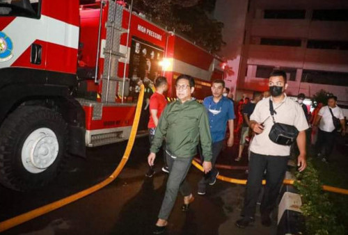 Gedung Kemendes PDTT di Jakarta Selatan Kebakaran, Titik Api di Lantai 4