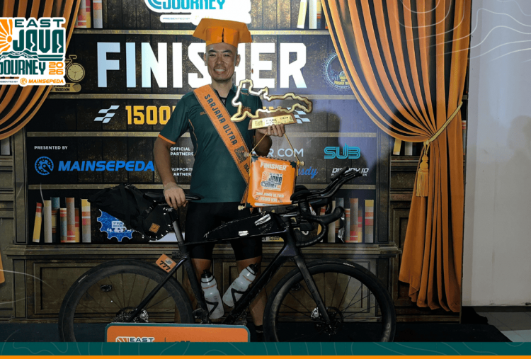 Juara Tiga Kali Beruntun, John Boemihardjo Segel Podium EJJ 2026 Men 40 and Up Kategori 1.500 Km