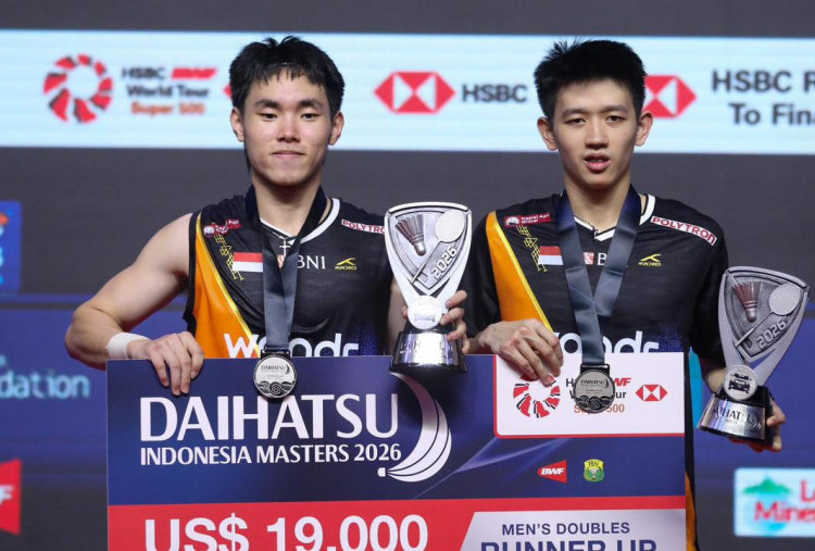 Debut Apik Raymond/Joaquin di Indonesia Masters 2026