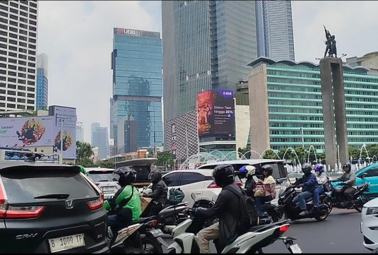 Rombongan BEM UI Sudah Sampai Tebet, Berikut Foto-Foto Suasana Bundaran HI Terkini