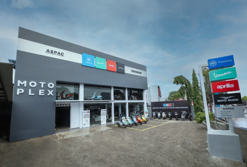 Perluas Jaringan, Piaggio Indonesia Hadirkan Dealer Motoplex 4 Brands di Makassar
