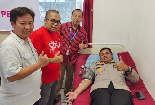 Kapolres OKU Instruksikan Personelnya Siap Donor Darah
