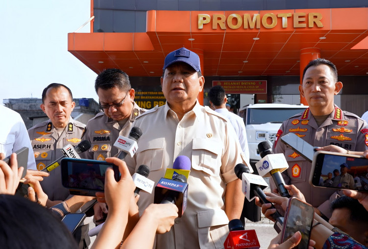 Prabowo: Saya Tak Akan Mundur Hadapi Mafia dan Koruptor