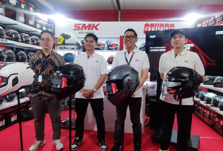SMK Cygnus dan STUDDS Atlas Meluncur di IIMS 2026, Helm Flip-back dan Open Face Terbaru dari India