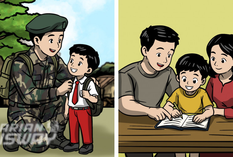 Prajurit Menjaga Negeri, Ayah Menjaga Generasi: Refleksi GATI dan GAMAS bagi Keluarga Prajurit TNI