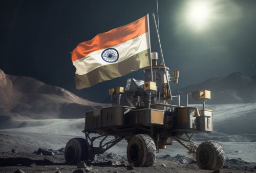 Chandrayaan-3 India Klaim Berhasil Mendarat di Kutub Selatan Bulan, 'Kita Menyaksikan Sejarah'