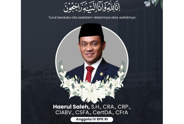 Anggota IV BPK Haerul Saleh Tewas dalam Kebakaran di Jagakarsa