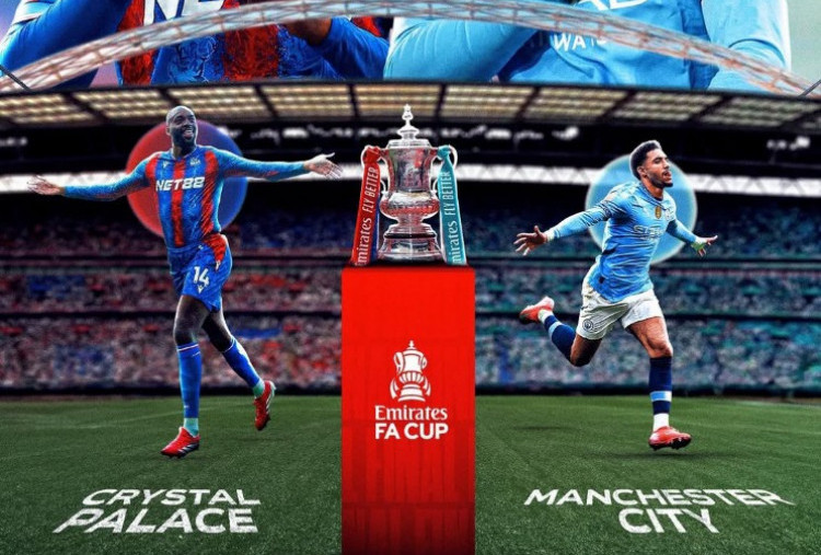 Preview Crystal Palace vs Man City di Final FA Cup, Kans Terakhir The Cityzens Dapat Trofi Musim Ini