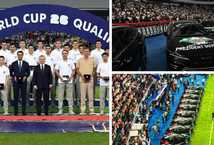 Mewah! Presiden Uzbekistan Beri Mobil Listrik BYD ke Timnas 'Serigala Putih' Lolos Piala Dunia 2026 