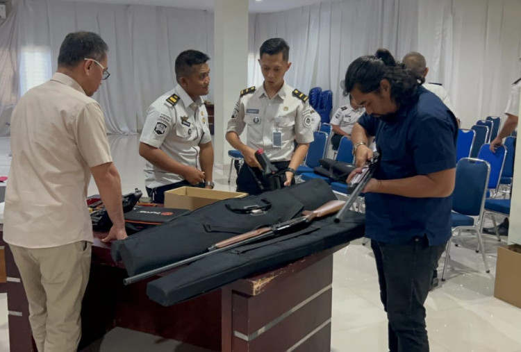 Lapas Cilegon Fasilitasi Penyelidikan dan Pengecekan Senjata Api oleh Polda Banten