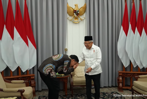 Wapres Ma'ruf Sambut Baik Wacana Pembentukan Presidential Club yang Digagas Prabowo