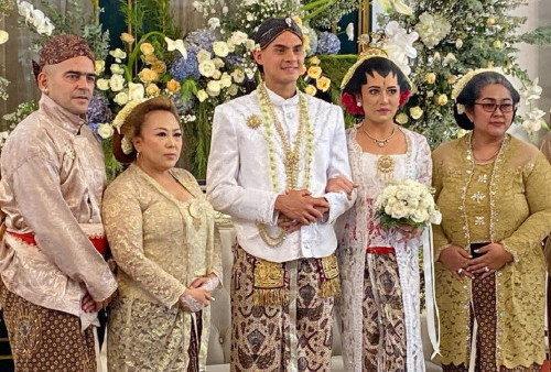 Bintang Persita Tangerang, Christian Rontini Resmi Nikahi Amanda Gonzales