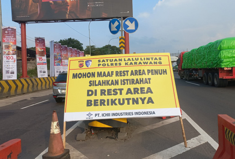 KM 57 Penuh! Rest Area Terfavorit, Pemudik Diimbau Geser ke Titik Selanjutnya