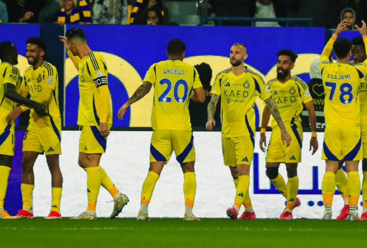 Al-Nassr vs Al-Feiha 3-0: Ronaldo Nyekor, Pasukan Najd Kejar Al Hilal dan Al Ittihad