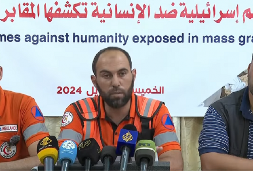 Tentara Israel Diduga Kubur Hidup-Hidup Warga Palestina Dekat RS Al-Sifa Gaza: Mayat Diikat Sampai Dimutilasi