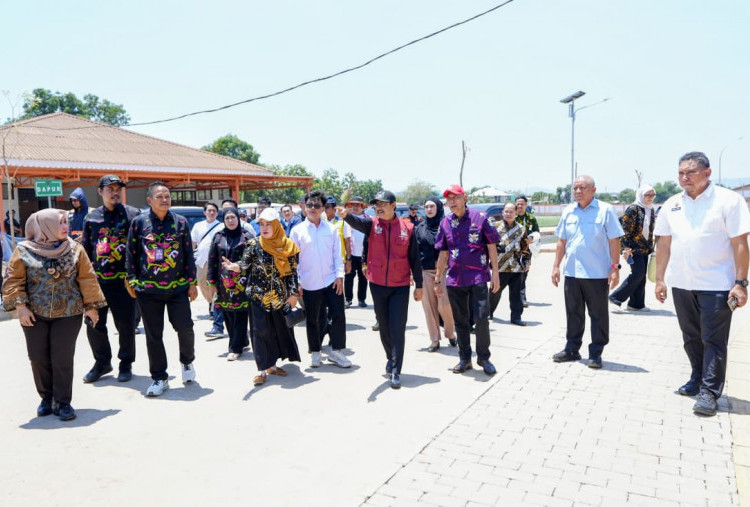 ‎Mensos dan Wamensos Cek Operasional Bangunan Permanen SRT 3 Sulsel  ‎
