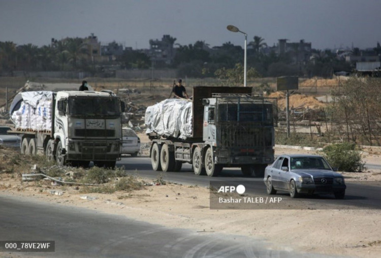 600 Truk Bantuan Masuk Gaza, Israel Siap Buka Perlintasan Rafah