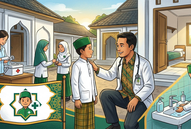 Memprioritaskan Kesehatan Para Santri