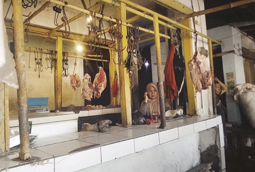 Wabah PMK, Penjualan Daging Menurun