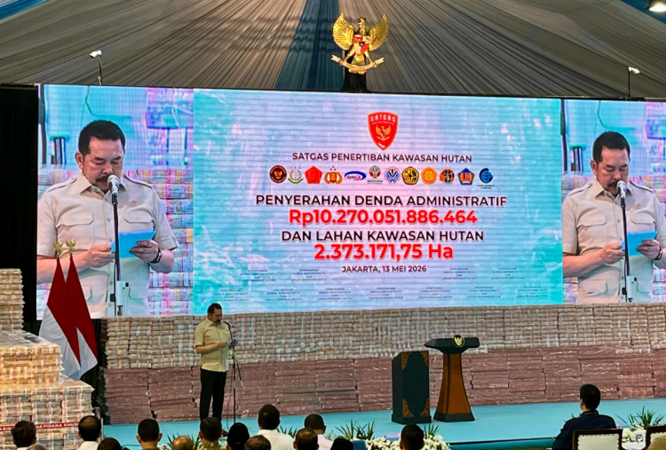 Gunung Duit Rp10,2 Triliun Dipamerkan di Depan Prabowo, Jaksa Agung: Ini Bukan Seremonial!