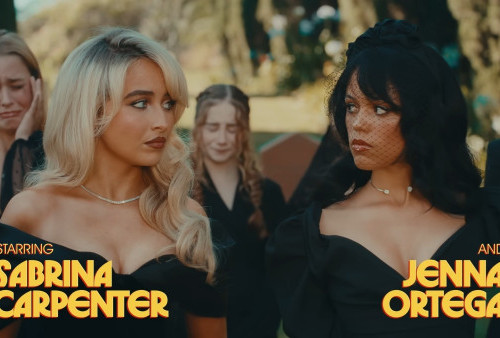 MV Taste Sabrina Carpenter Penuh Kejutan, Hadirkan Jenna Ortega