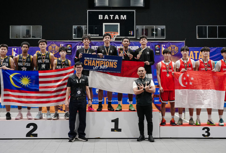 Timnas 3x3 U17 Kawin Gelar Juara Asia Tenggara, Pemain Didominasi Jebolan DBL!
