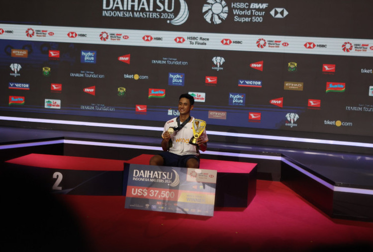 Berlaga di Final Super 500 Pertama, Alwi Farhan Juara Indonesia Masters 2026