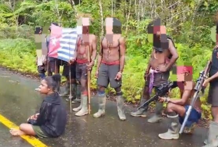 Sadis OPM TPNPB Eksekusi Mati Wanita Papua di Tengah Jalan, Sepasang Warga Sipil Jadi Korban