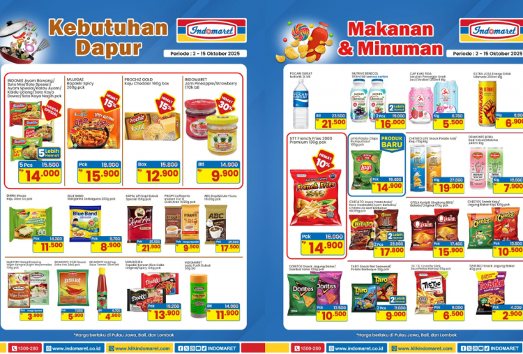 Katalog Promo Indomaret Sepekan 13-19 Oktober 2025, Harga Kopi dan Gula Pasir Mulai Rp17 Ribuan 