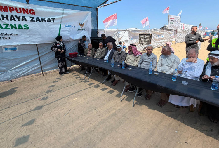 Krisis Kemanusiaan, Masyarakat Indonesia melalui BAZNAS Bangun Kampung Cahaya Zakat di Palestina