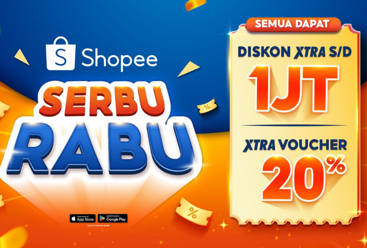 Shopee Hadirkan Serbu Rabu, Saatnya Rayakan Tengah Minggu dengan Promo XTRA Tiap Rabu!