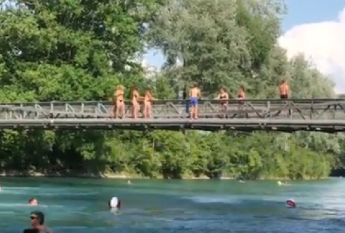 Begini Penampakan Sungai Aare di Swiss, Lokasi Terseretnya Putra Ridwan Kamil, Eril