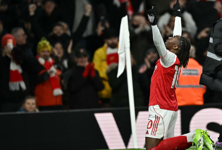 Arsenal vs Tottenham 4-1, Eberechi Eze Cetak Hat-trick dan Ciptakan Sejarah