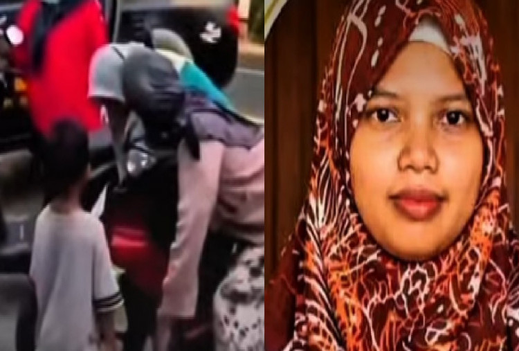 Sedih! Ibu di Ponorogo Meninggal di Atas Motor Saat Beli Obat, Anak Bungsunya Hanya Bisa Termenung