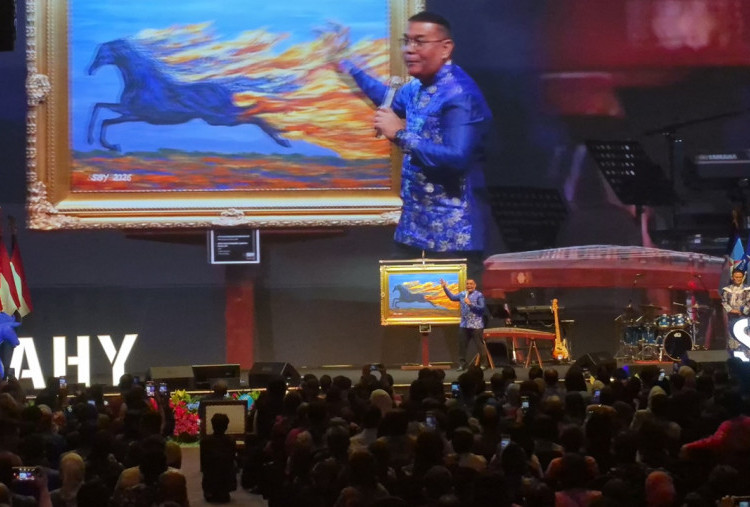Fantastis! Lukisan Imlek Karya SBY Laku Rp.6,5 Miliar di Ajang Lelang