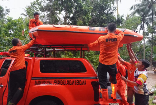 3.409 Jiwa Warga Gorontalo Terimbas Banjir Akibat Debit Air 4 Sungai Meluap 