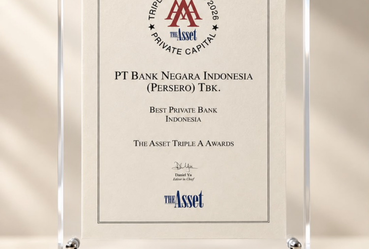BNI Private Dinobatkan sebagai Best Private Bank in Indonesia 2026