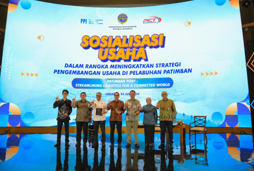 Menhub Budi Karya Ajak Pelaku Usaha untuk Berpartisipasi dan Berinvestasi di Pelabulan Patimban-Jawa Barat